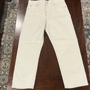 GAP Off-White Denim Pants